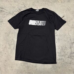 Undefeated Black Logo Fade Tee